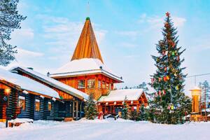 La oficina oficial de correos de Papá Noel, en Rovaniemi, Laponia