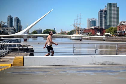 La ola de calor afecta, entre otros distritos, a la ciudad de Buenos Aires