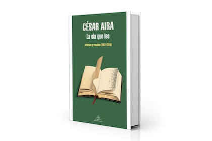"La ola que lee", César Aira