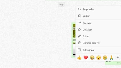 La opción también está disponible en la versión web de la plataforma
Foto: Captura de pantalla: Archivo Particular