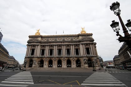 La Ópera Garnier, otro clásico parisino despojado de turistas