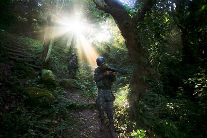 La operación de las Fuerzas Armadas en las comunidades de Babilônia y Chapéu Mangueira, en Leme, en el sur de Río de Janeiro