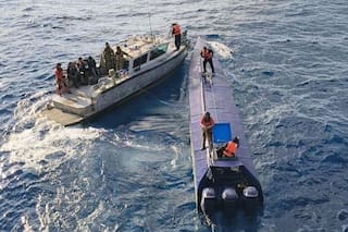 Cómo fue el operativo conjunto de EE.UU. y México para decomisar un narcosubmarino con cuatro toneladas de droga