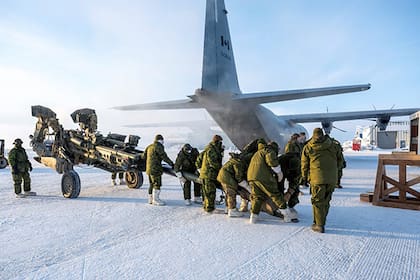 La operación Nanook, de Canadá, en el Ártico