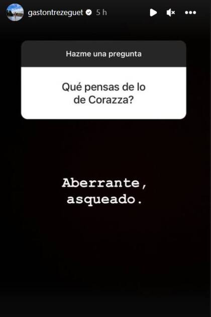 La opinión de Gastón Trezeguet cuando le preguntaron por el caso de Marcelo Corazza, el primer ganador de Gran Hermano que hoy está detenido por corrupción de menores