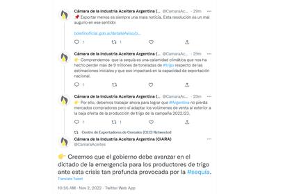 La opinión del Centro de Exportadores de Cereales