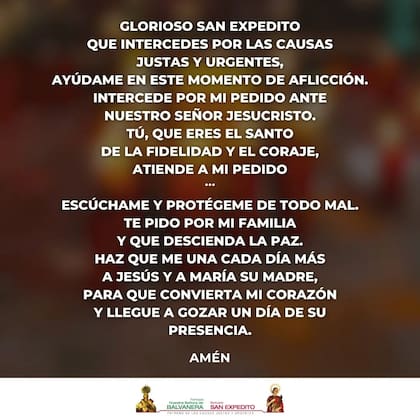 La oración para rezarle a San Expedito, el sano de las causas justas y urgentes