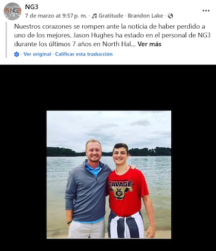 La organización NG3 publicó un texto en Facebook para recordar a Jason