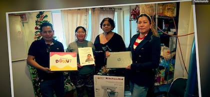 La organización pidió ayuda de la comunidad e hizo una rifa para recaudar dinero