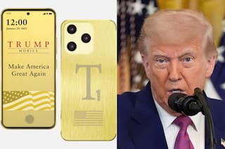 El extraño misterio del celular dorado de Trump que nadie ha visto