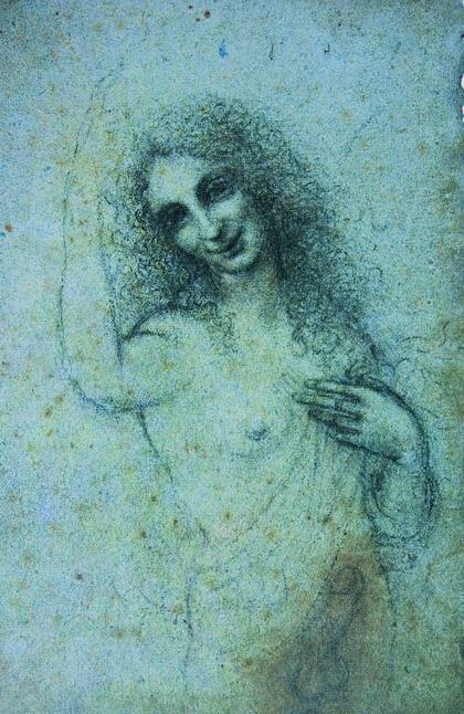 "Angelo incarnato", el único dibujo erótico de Leonardo