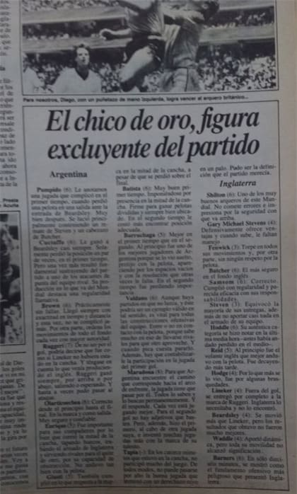 La página de Tiempo Argentino