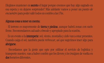 La página web de "Cafayate Fantasy"