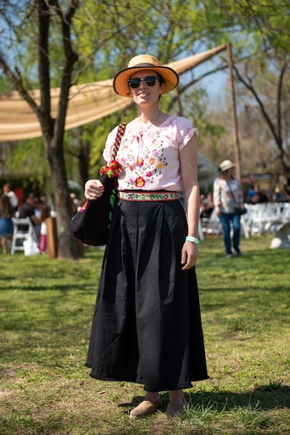 La paisajista Ernestina Anchorena.