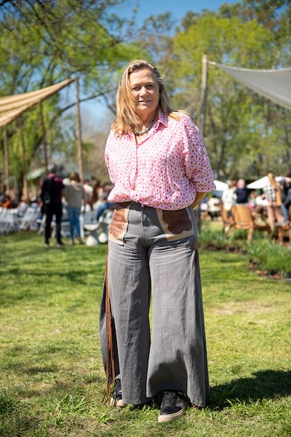 La paisajista Mariela Schaer.