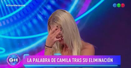 La palabra de Camila luego de abandonar la casa: "Me costó integrarme"