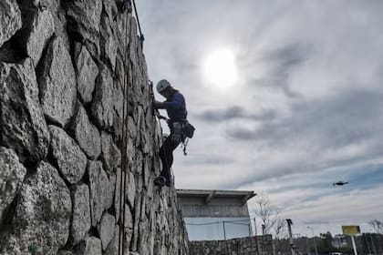 La palestra es usada por unas 500 personas