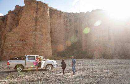 La Palka, conocido farallón a 3 km de Cabrería.