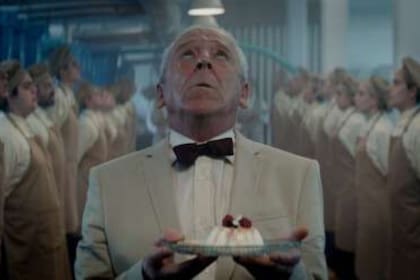 La panacota tiene un rol protagónico y un significado espiritual en El hoyo