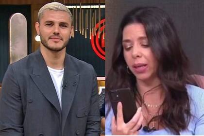 La panelista y Mauro Icardi protagonizaron un tenso cruce