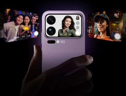 La pantalla trasera de los Xiaomi 17 Pro y 17 Pro Max puede mostrar un reloj, controles multimedia, notificaciones, servir de visor para las selfies o incluso mostrar juegos