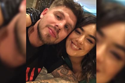 La pareja blanqueó su relación en mayo (Foto Instagram @gabriel.mikelovich)