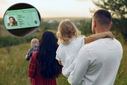 La pareja compartió cómo les aprobaron la green card