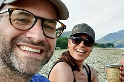 La pareja de vacaciones