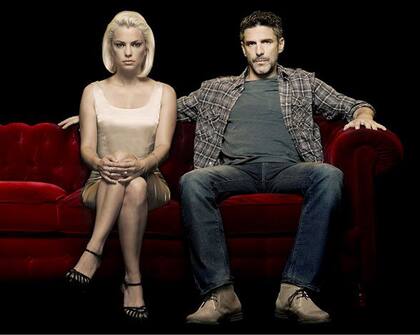 La pareja de Ana (Fonzi) y Martín (Sbaraglia), en sesión con Guillermo