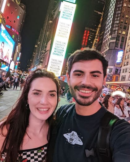 La pareja de británicos viajó de costa a costa por Estados Unidos