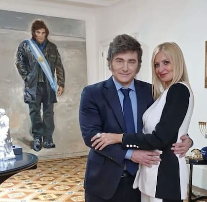 La pareja de Yuyito con el Presidente duró menos de un año (Foto: @angeldebrito)