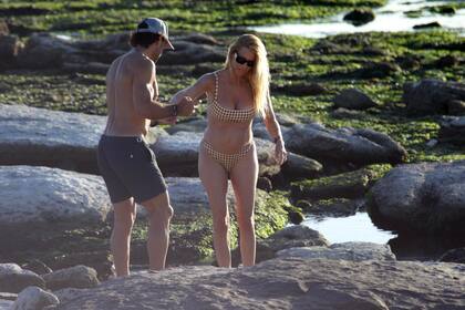 La pareja dio, adems, un breve paseo