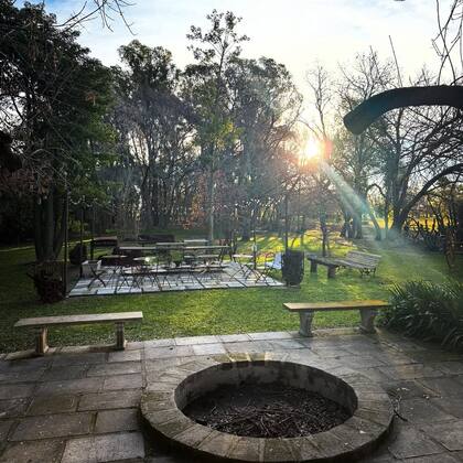 La pareja disfrutó de tiempo al aire libre (Foto: Instagram @mauroicardi)