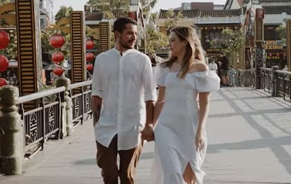 La pareja, en Vietnam