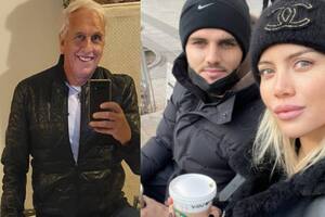 La pareja enfrenta rumores de crisis (Foto Instagram @andres_r_nara @wanda_nara)