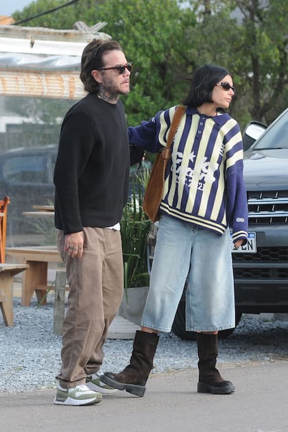 La pareja estuvo el viernes pasado
en Tato Pescador.