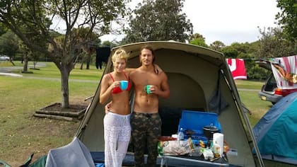 La pareja estuvo junta durante casi una década