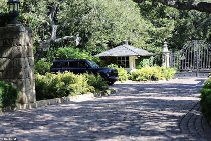 La pareja estuvo reunida con la presentadora durante una hora