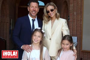 Las fotos de la comunión de Francesca, la hija mayor de Diego Simeone y Carla Pereyra, en Madrid