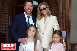 Las fotos de la comunión de Francesca, la hija mayor de Diego Simeone y Carla Pereyra, en Madrid