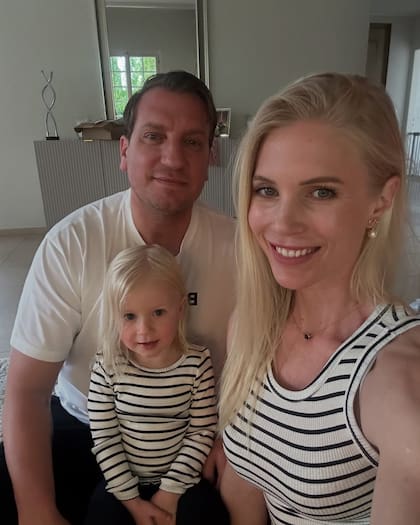 La pareja le dio la bienvenida a su hija Elle el 31 de marzo de 2023 (Foto: Instagram @danielachristiansson)