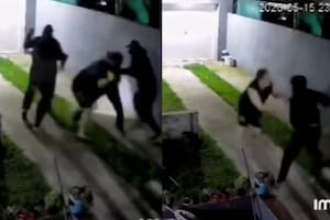 Una pareja se defendió a los golpes y evitó que un grupo de delincuentes entrara a su casa