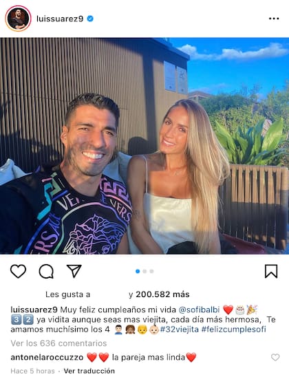 "La pareja más linda", según Anto Roccuzzo