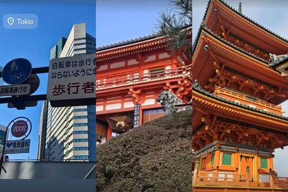 La pareja mostró el itinerario de su viaje a Japón (Foto: Instagram @benjaminvicuna.ok)