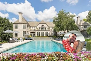 La pareja pasarán las festividades en la lujosa mansión del deportista