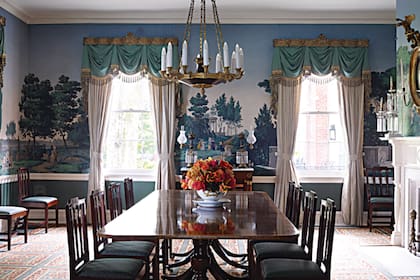 La pareja puede redecorar libremente los espacios privados de la residencia