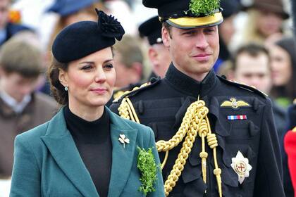 La pareja real, durante un acto oficial