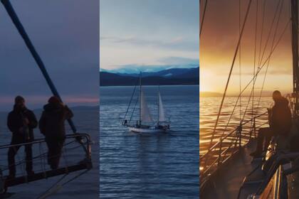 La pareja reforzó su compromiso con el medio ambiente y mostró viaje en barco (Foto: Instagram @juanavialeoficial / @yagolange)