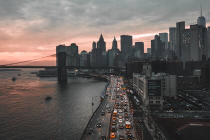 La pareja salió de la ciudad de Nueva York pero decidieron regresar unos años después