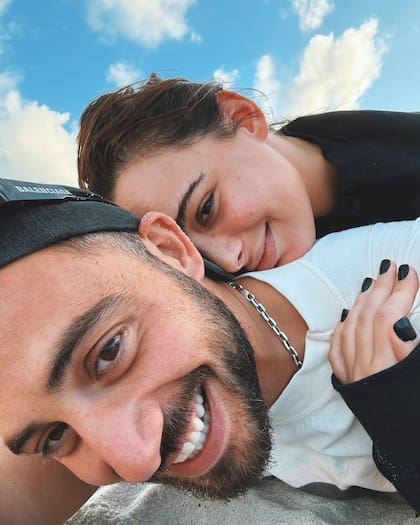 La pareja se conoce hace años y recién en enero del corriente año comenzaron una relación de pareja (Captura: Instagram @nicoocchiato)